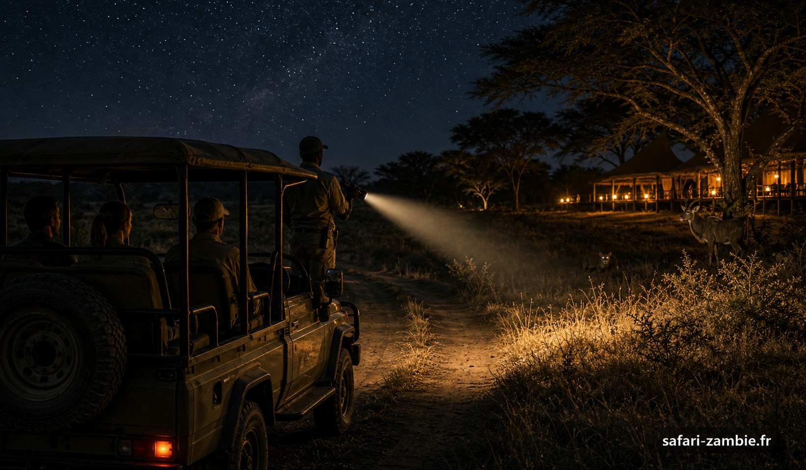 Réussir son safari de nuit en Zambie : le guide expert - safari-zambie.fr
