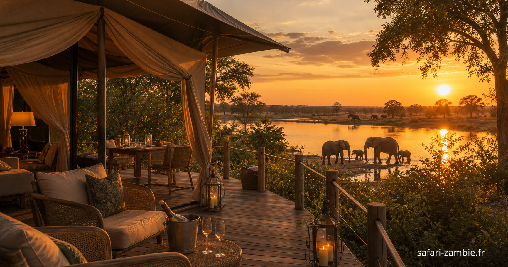 Safari luxe en Zambie : l’immersion sauvage et exclusive - safari-zambie.fr